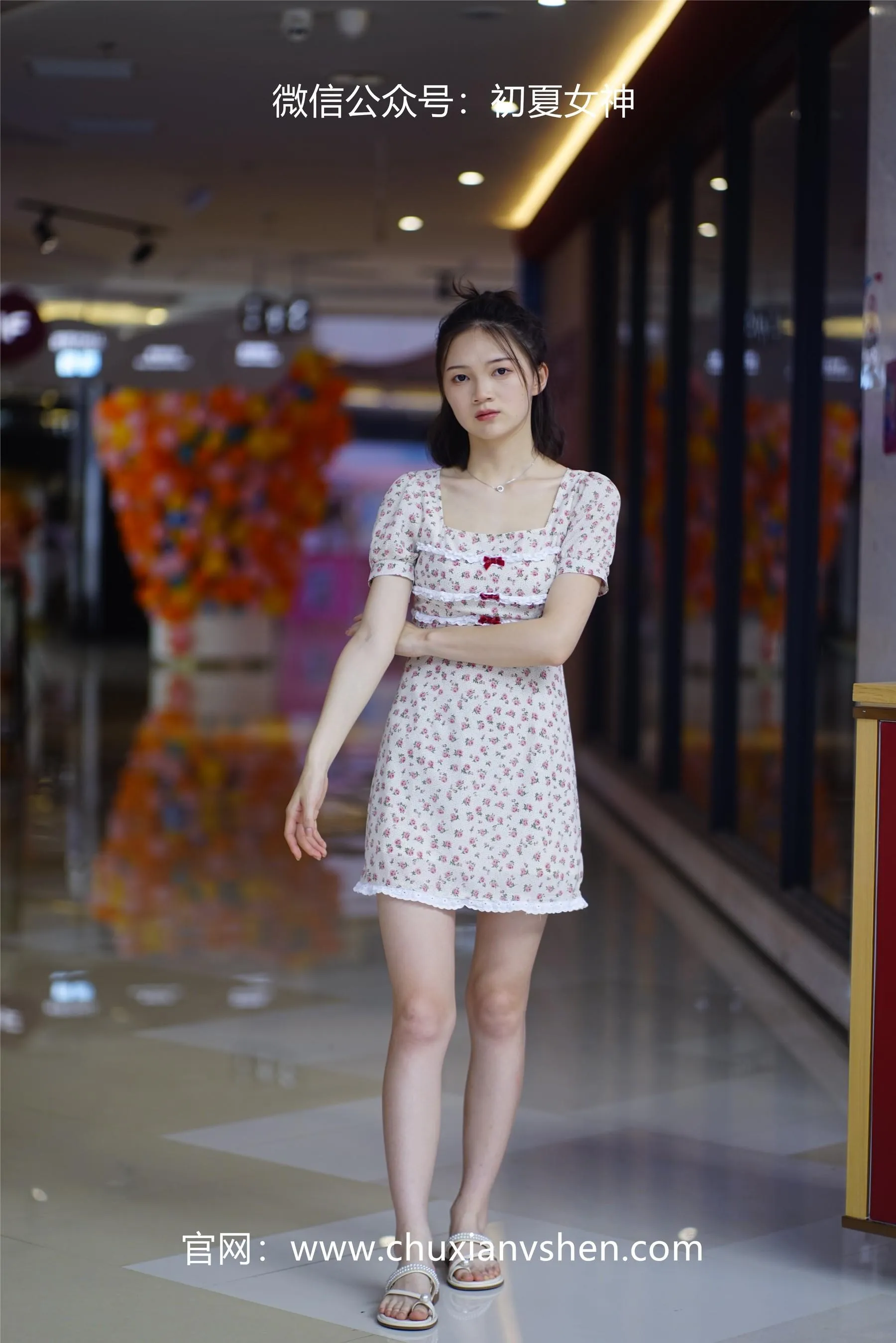 初夏女神 NO.043 大发 碎花小裙 [136P]插图1